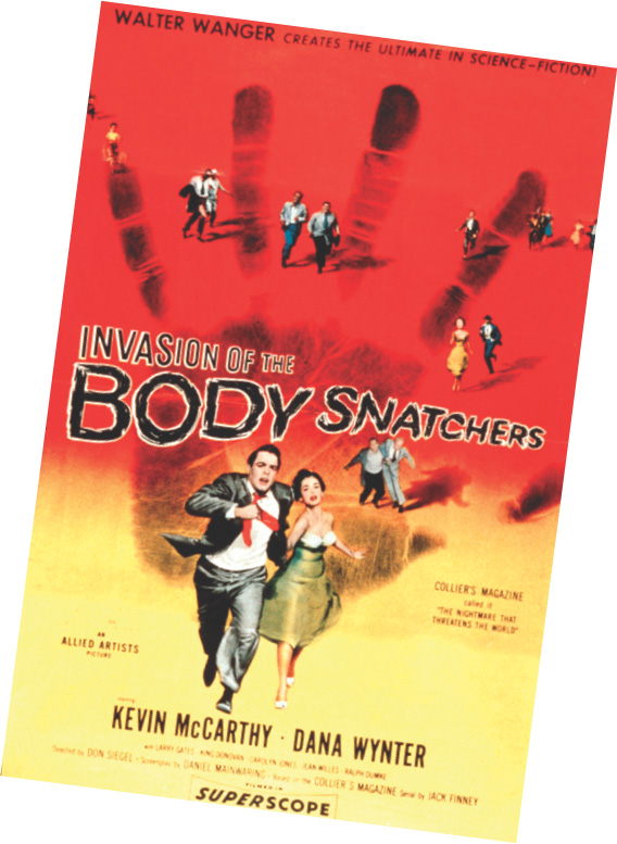 Movie poster for Invasion of the Body Snatchers