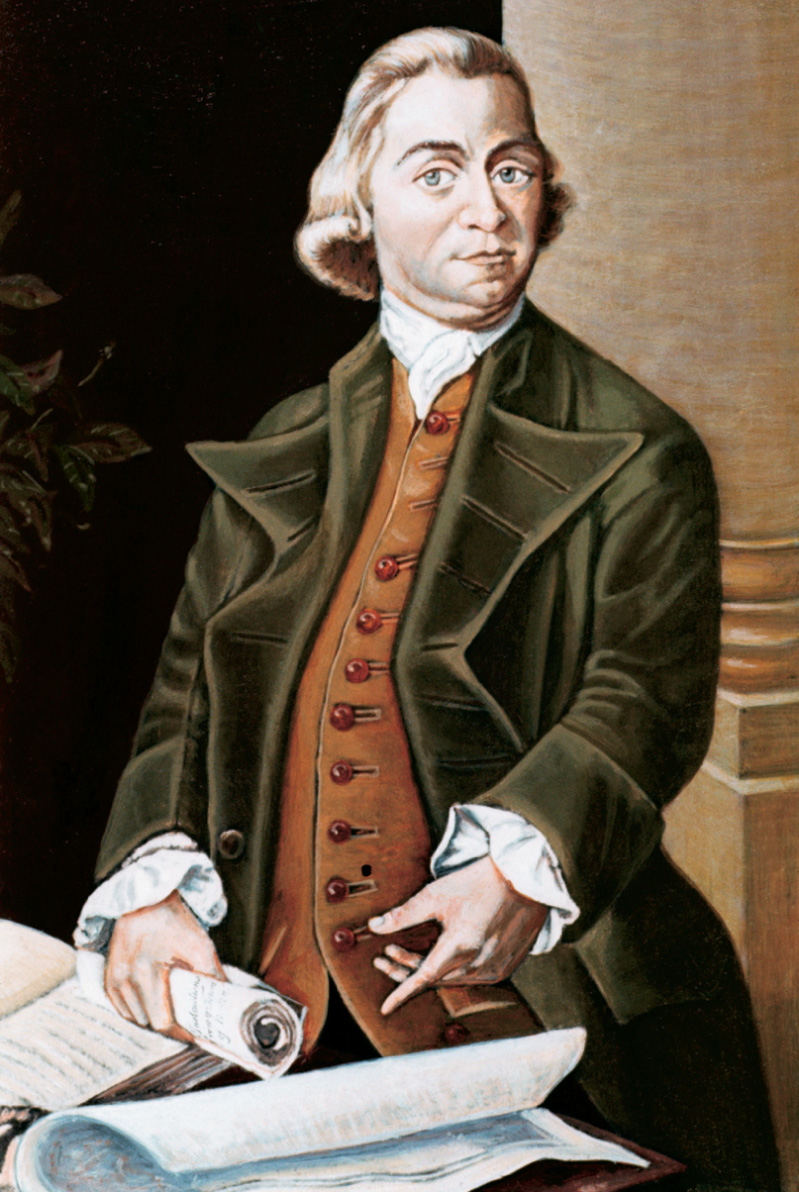 portrait: Samuel Adams.