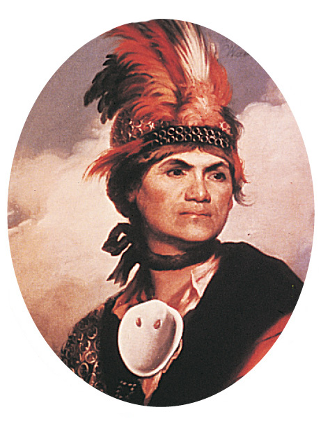 Portrait: Chief Joseph Brant.