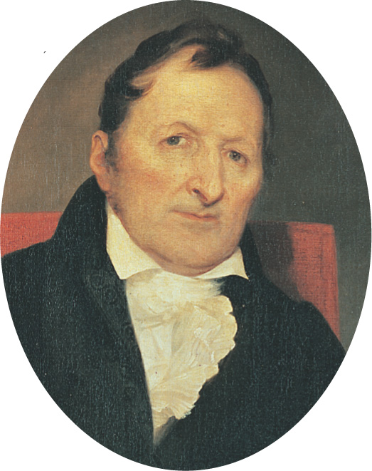 A portrait of Eli Whitney.