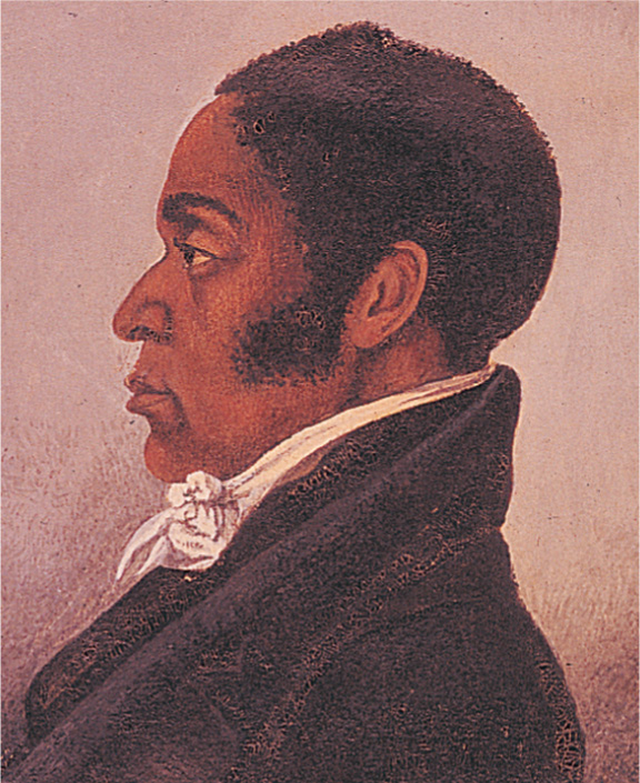 A portrait of James Forten.