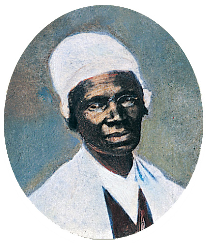 A portrait of Sojourner
Truth.