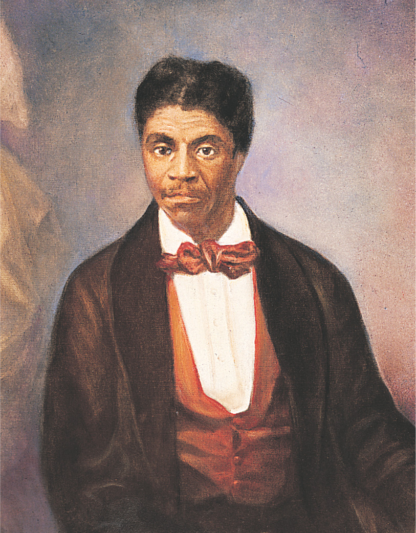 A painting of Dred Scott.