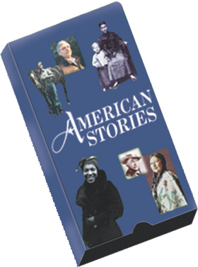 An image of a video case cover titled American Stories.