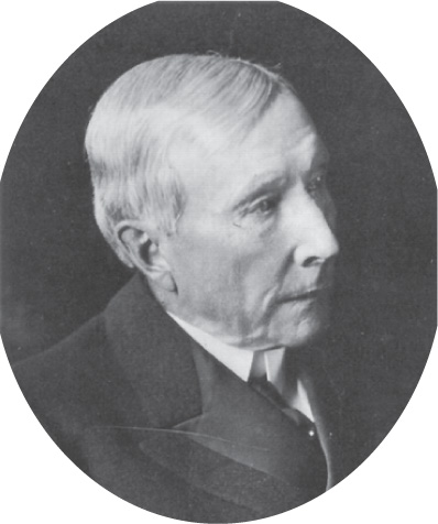 A photo of John D. Rockefeller.