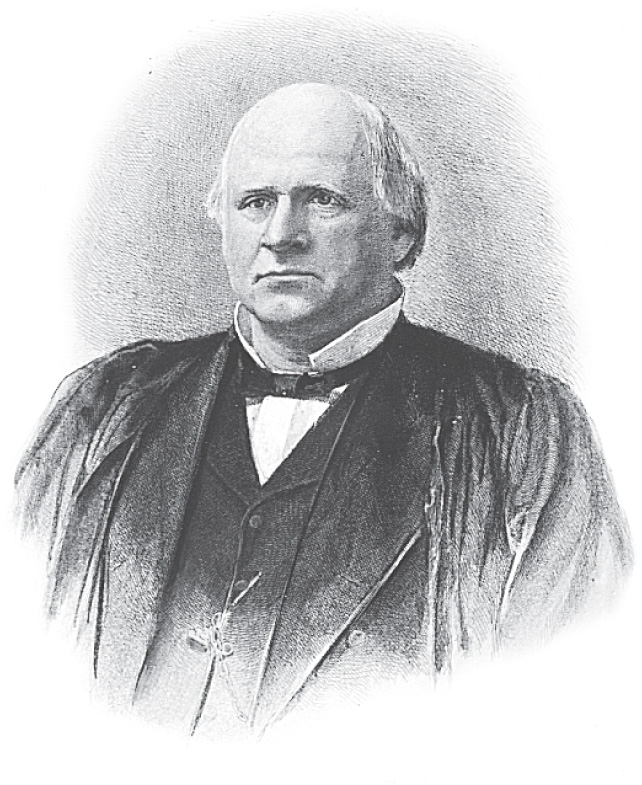 A portrait of John Marshall Harlan.
