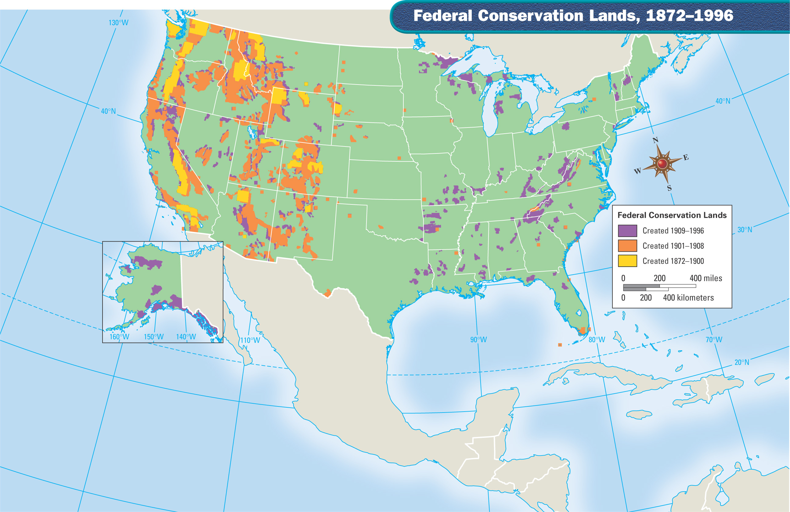 MAP: Federal Conservation Lands 