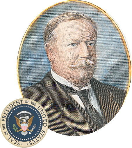 Illustration: William Howard Taft and the Presidential Seal