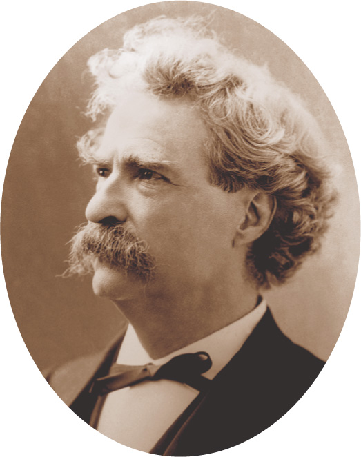 Photo: Mark 
Twain