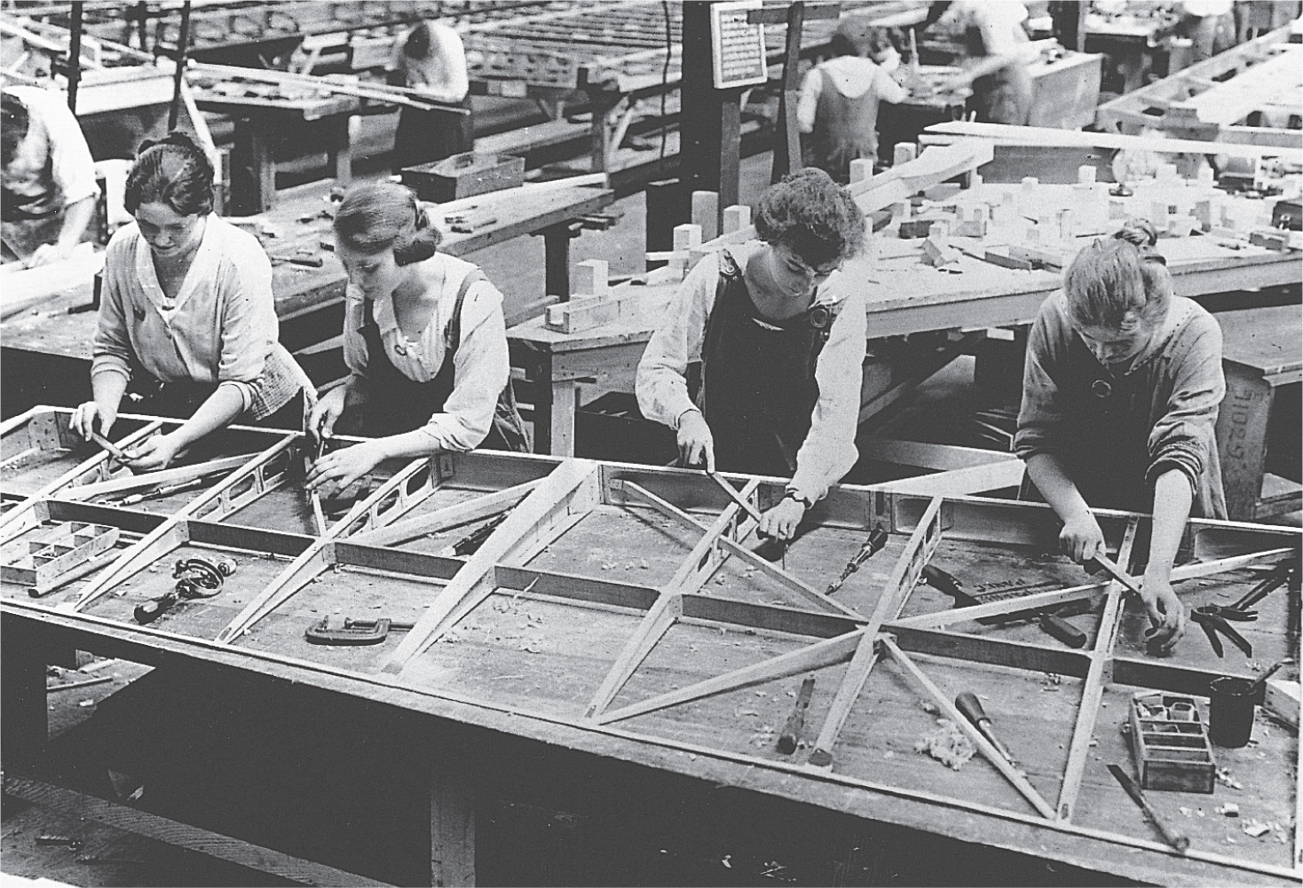 Photo: women in a factory