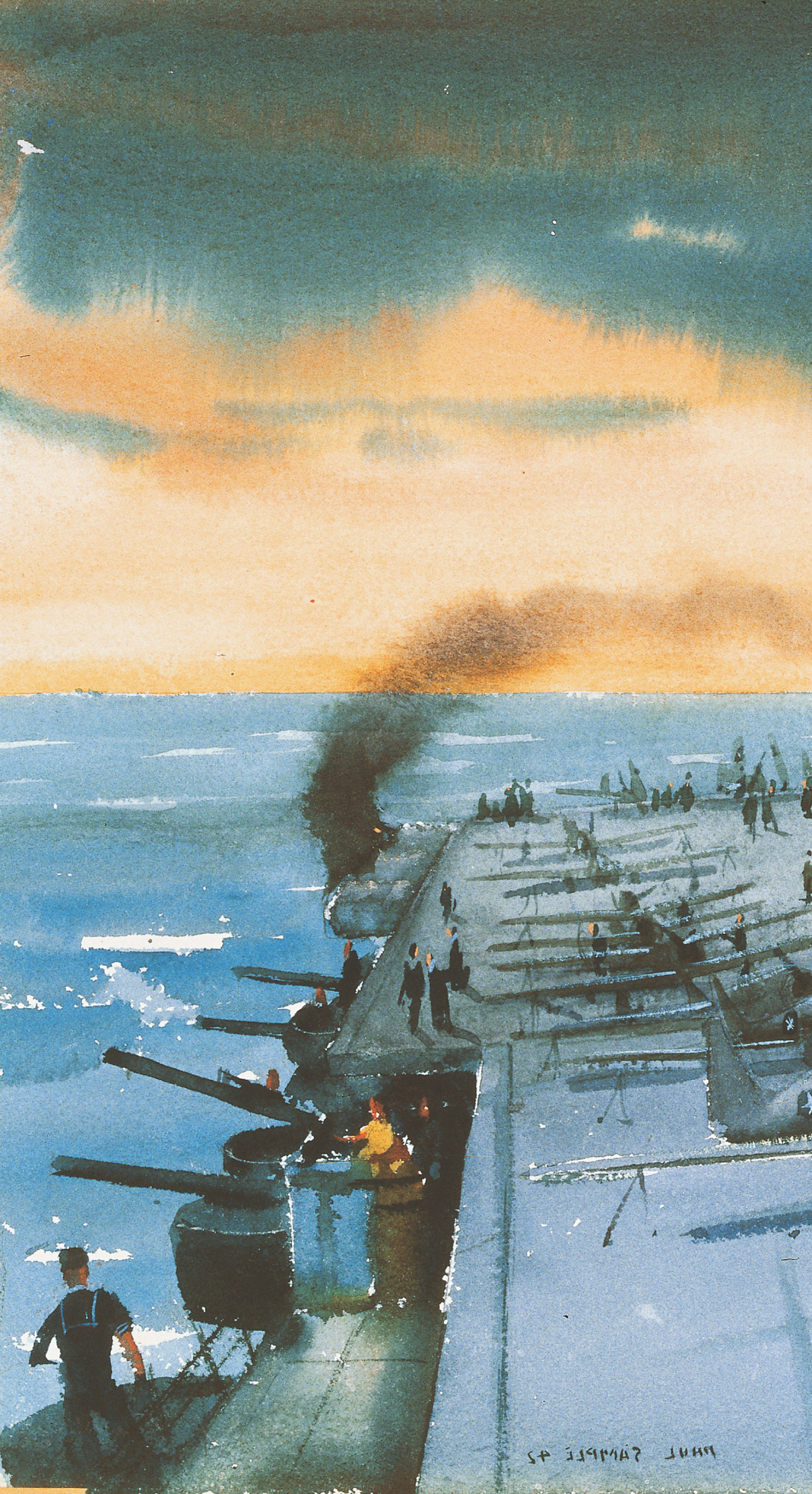 Illustration: aircraft carrier