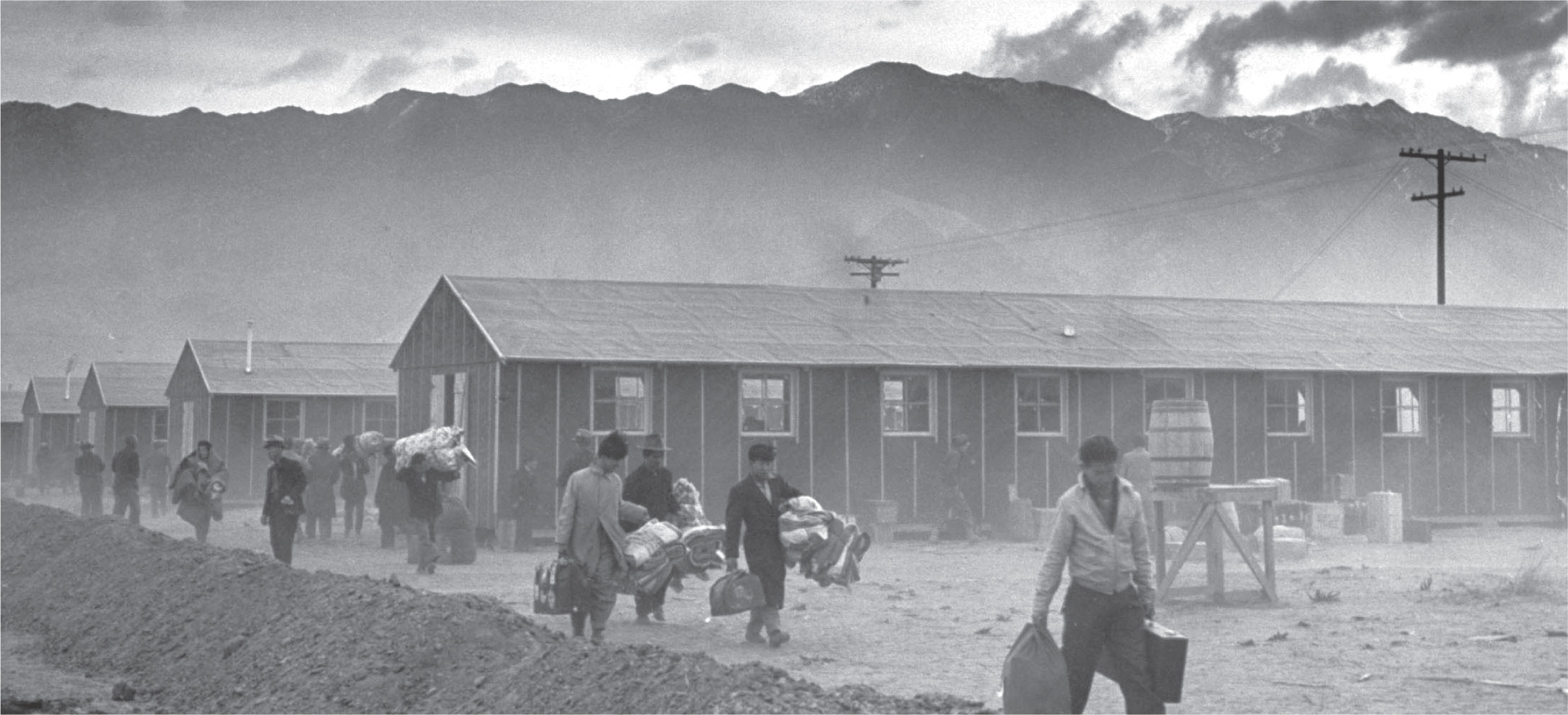 Photo: Japanese-American internment camp