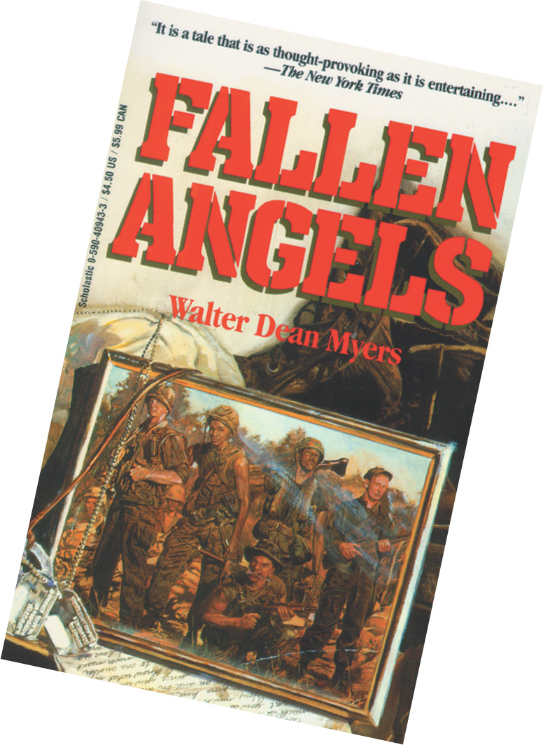 paperback book cover: Fallen Angels.