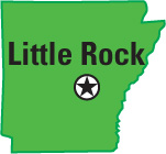 Arkansas: capital, Little Rock