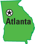 Georgia: capital, Atlanta