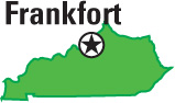 Kentucky: capital, Frankfort