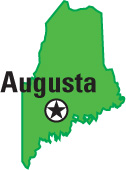 Maine: capital, Augusta