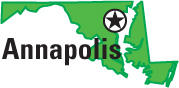 Maryland: capital, Annapolis