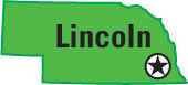 Nebraska: capital, Lincoln