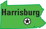Pennsylvania: capital, Harrisburg