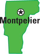 Vermont: capital, Montpelier