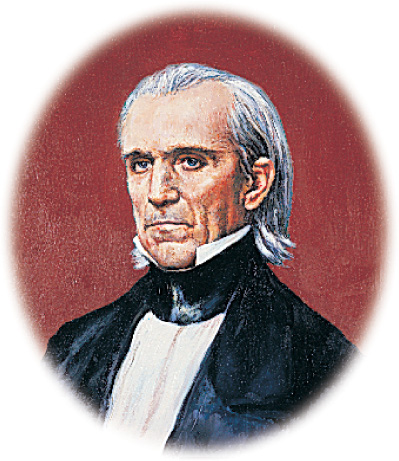 Portrait: James K. Polk