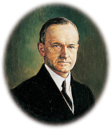 Portrait: Calvin Coolidge