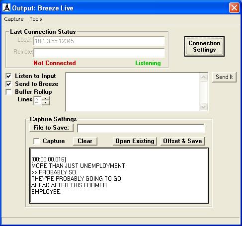 Output: Breeze Meeting.