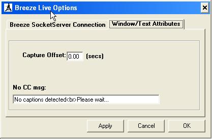 Output: Breeze Text Parameters.