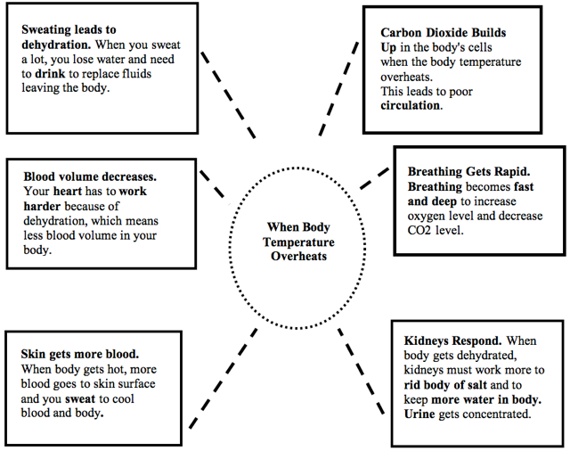 When Body Tempurature Overheats